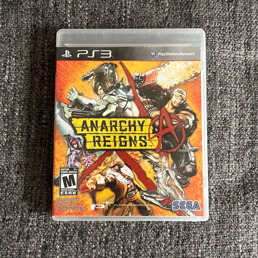 Anarchy Reigns Sony PS3 Playstation 3 Game Complete‎